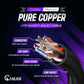 NewYork Cables Cat6a Plenum Cable 1000ft - Certified 100% Solid Pure Copper CAT6 A Ethernet Cable – 23 AWG, 750 MHz, PoE++ - Unshielded Twisted Pair - Cat 6a 10 GB High Speed for Networking & Gaming