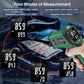 Infrared Thermometer for Cooking, Gedaye Surface Laser Temperature Gun with Laser Pointer 13:1, Metal Probe, Adjustable Emissivity, -58℉ to 1562℉, Thermal Thermometer Gun for Pizza Oven Engine HVAC