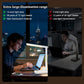 Smart Desk Lamp with 4-in-1 Charging Station (2 AC outlets, Type-C, USB-A Ports), 5 Color temperatures and 5 Brightness Levels, Adjustable gooseneck arm, Eye-Friendly Lighting for desks, bedrooms