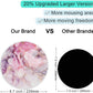 ITNRSIIET Round Mouse Pad with Stitched Edge Premium-Textured Waterproof Non-Slip Rubber Base Desktop Protection Mat Diameter 8.7 inches, Pink Abstract Marble