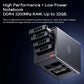 AOOSTAR WTR PRO AMD Ryzen 7 5825u 4 Bay NAS Mini PC, 16GB RAM 512GB SSD, 4K HDMI, 2 * M.2 NVMe Slots, 2.5/3.5 SATAx 4 Storage(Up to 4 * 22TB)
