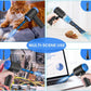 Air Duster - Computer Vacuum Cleaner - for Keyboard Cleaning - Cordless Canned Air - 110000RPM Powerful PC Cleaner(VC08)