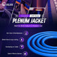 Cat6A Plenum (CMP) Cable 1000ft Blue | 100% Solid Bare Copper 750MHz, PoE++ (4PPoE) 23AWG 4 Pair (UTP) Solid Conductors Quality Tested High Speed cat 6a Ethernet Cable for Networking By Newyork Cables