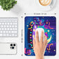 ITNRSIIET Mouse Pad Non-Slip Rubber Base Smooth Surface Stitched Edges Waterproof Durable Compatible with All Mice for Office & Gaming, Desk Accessory, 10.2x8.3x0.12 inch, PixelPartyCat