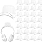 30 Pcs Headset Wall Holder Adhesive Gaming Headset Holder Hooks for Wall Mounting Strong Universal Hooks for Headsets, Game Pads, Hats, Closets, Doors(Clear)