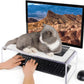 Anti-Cat keyboard cover, laptop keyboard covers cat proof, clear keyboard protector, PC Desk Stand for Keyboard Storage acrylic Monitor Stand Riser and Laptop Stand Riser (20"/7.1"/4.8")