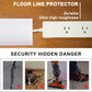 20Ft Floor Cord Cover Transparent Silicone Cable Protector Easy to Install Wire Organizer and Hider for Home, Office, Garage (Transparent-2PCS 10Ft, Total 20Ft)