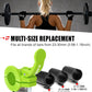 Pro Barbell Clips 1 inch Barbell Clamps 0.9-1.18inch Quick Release Weight Clips for Bars Multi-Size Adjustable Olympic Barbell Clamps