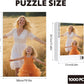 Custom Puzzle, Customize Puzzles from Photos with 120/200/300/500/1000 Pieces, Personalized Wooden Jigsaw Puzzle Gifts for Family, Adults, Christmas, Wedding, Pet