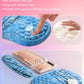 Hokafenle 2in1 Combination, Wave Keyboard Wrist Rest and Ergonomic Curvature Mouse Pad Wrist Support for Relieve Wrist Pain, Filled with Soft Cushion Memory Foam, Stay Positive