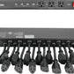 Tecmojo 1U Rack Mount 19 Outlet PDU Power Distribution Unit Power Strip Circuit Breaker fits 19-inch AV/Network/Server Cabinet/Closet/Enclosure