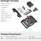 SmallRig Battery Plate with V-Lock Mount with Dual 15mm Rod Clamp Kit for Camera Power Supply - 4958