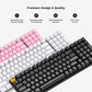 Glorious GMMK 2 Small Gaming Keyboard Base- Barebones Kit- TKL Hot Swappable DIY White Mechanical Keyboard - Wired, RGB Backlit,- PC Setup Accessories- 65%, White
