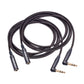 HUAELU 2Pack 3.3FT Right Angle 6.35mm TRS Stereo Male to Female Audio Cable,Right Angle 1/4 TRS Male to Female Stereo Headphone Guitar Extension Cable Cord for Amplifiers,Headphone