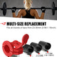 Pro Barbell Clips 1 inch Barbell Clamps 0.9-1.18inch Quick Release Weight Clips for Bars Multi-Size Adjustable Olympic Barbell Clamps