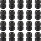 PENGLIN Cable Glands 3/8" NPT Nylon Cable Connector, Strain Relief Cord Connector, IP68 Waterproof Adjustable Locknut(3/8 Inch (20 Pack))