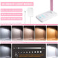 LED Desk Lamp with Wireless Charger, USB Charging Port, Desk Lighting with 10 Brightness, 5 Color Modes, Dimmable Eye Caring Reading Desk Lamps for Home Office, Touch Control, Auto Timer, Pink