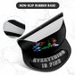 ITNRSIIET Ergonomic Mouse Pad with Gel Wrist Support Small Wrist Rest Smooth Surface Non-Slip PU Base Comfortable Office Supplies Pain Relief, 8.7 x 7.2 inches, Unhappy Frog