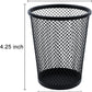 Desk Pencil Pen Holder, Wire Mesh Pen Cup Holder for Desk Organizer and Office Desk Accessories (12 Pack)