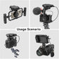 SmallRig Aluminum Power Bank Holder, Powerbank Mount Clamp Compatible with Width Range: 53 mm–84 mm (2.1–3.3 inches) and Thickness Range: 0 mm–18 mm (0–0.7 inch) Power Banks - BUB2336