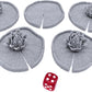 Lily Pads by Printable Scenery, 3D Printed Tabletop RPG Scenery and Wargame Terrain 28mm Miniatures