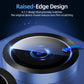 X-it Camera Lens Protector for Samsung S25 Plus, 10H Tempered Glass, Independent Metal Aluminum Edge Original Protection Design, Suitable for Phone Case, Anti-scratch, Anti-reflective,Navy