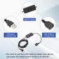 MECCANIXITY USB Extension Cable with ON/Off Toggle Switch 2m USB Male to Female Extension Cord for Desk Lamp Fan LED Light Strip Black Pack of 1