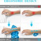 Gel Cloud Keyboard and Mouse Wrist Rest, Cute Wrist Support and Arm Support Keyboard Rest for Keyboard and Mouse Typing Pain Relief，Suitable for Office/Computer/Laptop/Gaming (Blue)