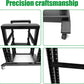 42U Server Rack/4-Post 19in Network Rack/Open Frame Rack with Wheels, Heavy-Duty Frame Cabinet/Adjustable Depth 29.75-27.75in GLOBALRACK，(4POST-1000-42U)