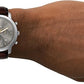 Fossil Men's Neutra Quartz Stainless Steel and Leather Chronograph Watch