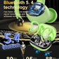 Wireless Earbuds, Bluetooth 5.4 Headphones Sport, Over Ear Buds With ENC Noise Cancelling Mic, 48H, Wireless Earphone With Earhooks, Stereo Deep Bass, IP7 Waterproof ear bud for Workout Running, Green