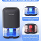 TABYIK Small Dehumidifier for Bedroom, Bathroom, Portable Dehumidifiers for Home, Room, RV, Closet, Quiet Compact Moisture Remover for Small Spaces, with Auto Shut Off, 35 OZ, Grey