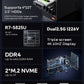 AOOSTAR WTR PRO AMD Ryzen 7 5825u 4 Bay NAS Mini PC, 16GB RAM 512GB SSD, 4K HDMI, 2 * M.2 NVMe Slots, 2.5/3.5 SATAx 4 Storage(Up to 4 * 22TB)