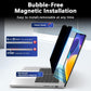 Magnetic MacBook Air 15 Inch Privacy Screen(2023-2025, M2, M3, M4), Removable Anti Glare Blue Light Macbook Pro Screen Protector, 360° Anti Spy and Easy Install Shield