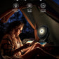Koonie 10000mAh Portable Clip on Fan with LED Lantern and Hook, 8'' Battery Operated Desk Fan, Quiet Camping Fan with LED Digital Display, 360° Rotation & 3 Speeds for Travel Tent Gym Treadmill