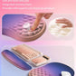 Hokafenle 2in1 Combination, Wave Keyboard Wrist Rest and Ergonomic Curvature Mouse Pad Wrist Support for Relieve Wrist Pain, Filled with Soft Cushion Memory Foam, Dawn