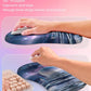 Hokafenle 2in1 Combination, Wave Keyboard Wrist Rest and Ergonomic Curvature Mouse Pad Wrist Support for Relieve Wrist Pain, Filled with Soft Cushion Memory Foam, Moonlit Starry Sea