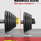 Mini Barbell Clips 1 inch I Multi-Size Adjustable Barbell Collar I 1 inch Barbell ClampsIQuick Release Weight Clips Pair of Locking for Dumbbell Bar