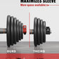 Mini Barbell Clips 1 inch I Multi-Size Adjustable Barbell Collar I 1 inch Barbell ClampsIQuick Release Weight Clips Pair of Locking for Dumbbell Bar