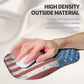 Ergonomic Raised Mouse Pad Wrist Support with Bilateral Slope Memory Foam Mousepad for Wrist Rest and Carpal Tunnel Pain Relief 11.8x7.9〃National Flag