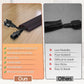 Floor Cord Cover for Wires on Floor Self Adhesive Cord Hider Floor Cable Management Wire Covers for Cords Protector Prevent Cable Trips Cord Cavity W 0.51" x H 0.31", Black Walnut, 20Ft