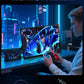 UPERFECT Portable Monitor 18.5-inch 120HZ Touchscreen 100% sRGB w/VESA & Stand 180° Adjustable Ultra-Slim & Lightweight Frameless FHD FreeSync IPS HDR Gaming Display, Travel Second Monitor for Laptop