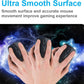 Large Extended Gaming Mouse Pad with Stitched Edges, Non-Slip Waterproof Rubber Base Mouse Pad for Office, Computer, Keyboard, Laptop and Home Desk Pad 35.4 x 15.7 x 0.12 Inch (Nebula Starry Sky)