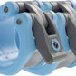 Lock-Jaw HEX 50mm / 2" Olympic Barbell Collar - Quick Release Barbell Clamp (LIGHT BLUE)