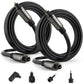 Elecan Optical Audio Cable 8 Ft/2 Pack Digital Audio Toslink Cable Cord-Fiber Optic-Gold Plated-Flexiable&Durable-for Home Theater,Sound Bar,PS4& Xbox-with Right Angled+Mini Toslink Adapters+Ties