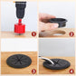 Desk Grommet 2 Inch 8Pcs Grommets Desk Hole Cover for Cables Wire Grommet Kit with Hole Saw(Black, 2Inch_50mm)