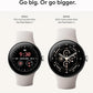 Google Pixel Watch 3 (45mm) 2024 Model - Android Smartwatch, Heart Rate Tracking, Fitbit Advanced Running, Fitness Insights, 24-Hour Battery - Matte Black Aluminum Case - Obsidian Band - LTE