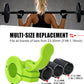 Barbell Clips 1 Inch Quick Release Weight Clamps 0.9-1.18inch Multi-Size Adjustable Olympic Clamps for Bars