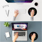 ITNRSIIET Mouse Pad Non-Slip Rubber Base Smooth Surface Stitched Edges Waterproof Durable Compatible with All Mice for Office & Gaming, Desk Accessory, Diameter 8.7 inch, WinShortcuts