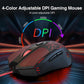 Redragon S107 Gaming Keyboard and Mouse, RGB Gaming Keyboard and 3200 DPI Mouse Combo with Large Mouse Pad, 25-Key Anti-Ghosting, Mechanical Feeling Keyboard, Plug & Play to PC, Laptop